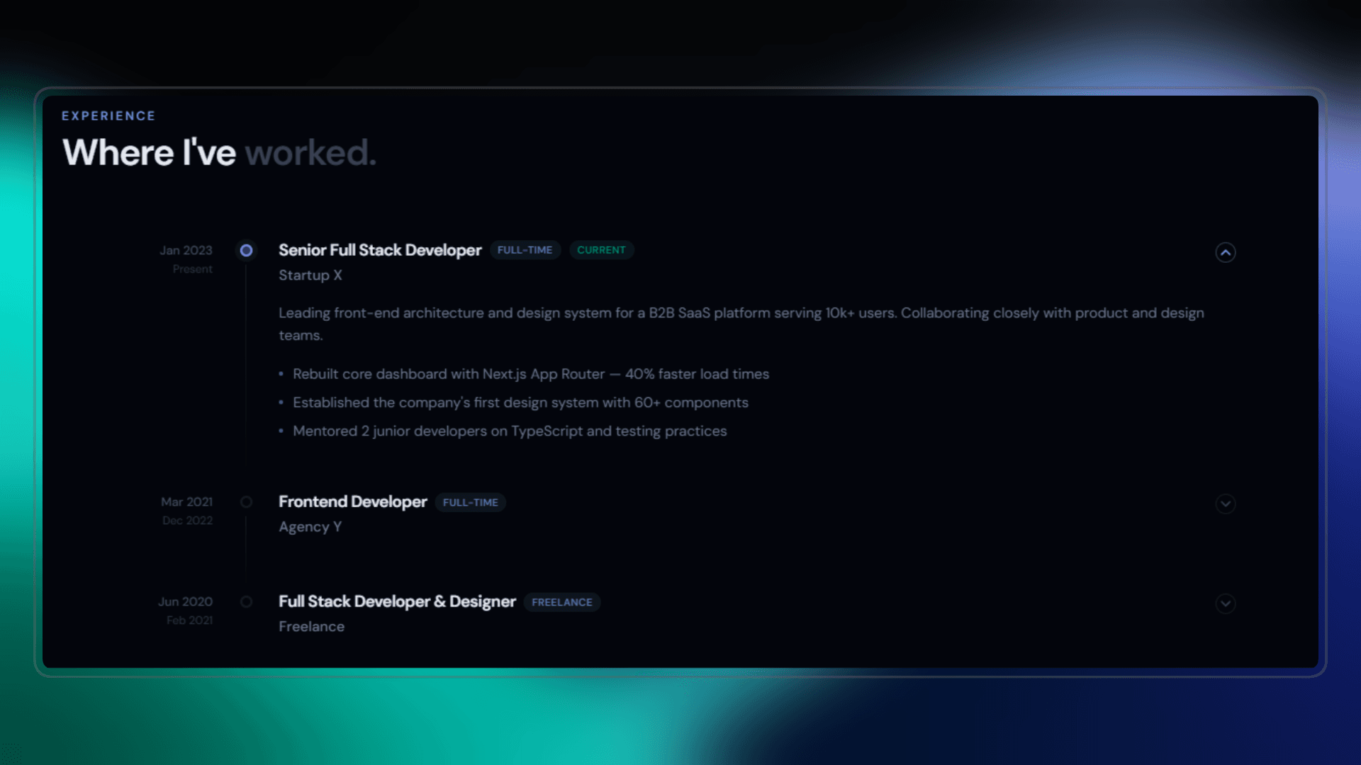 Image of DevPortfolio — Next.js Portfolio Template for Developers & Designers
