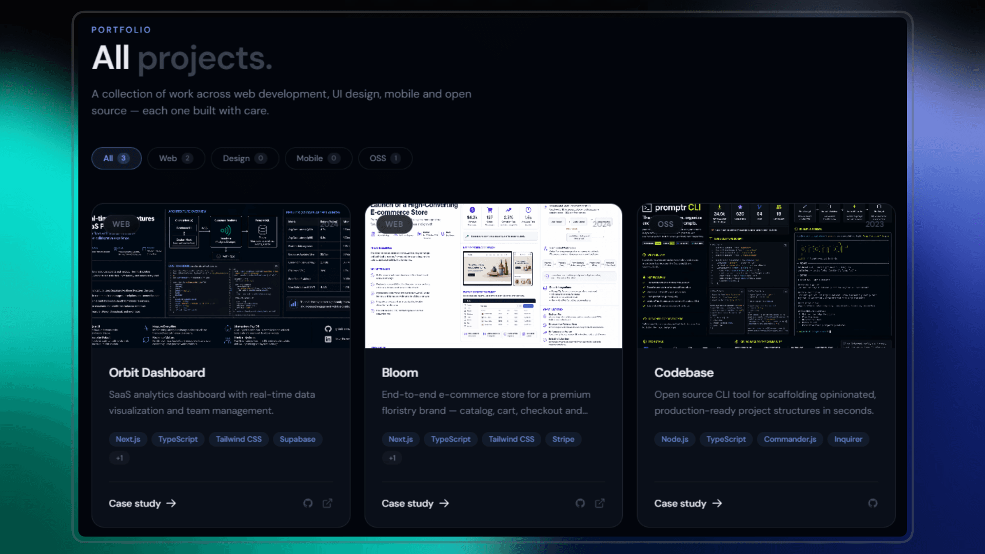 Image of DevPortfolio — Next.js Portfolio Template for Developers & Designers
